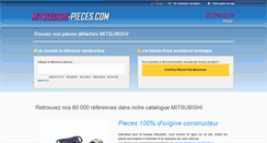 Desktop Screenshot of mitsubishi-pieces.com
